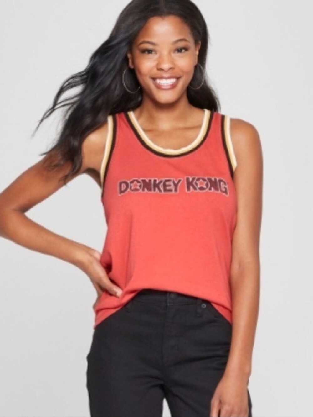 Donkey Kong Tank Top Junk Food Retro